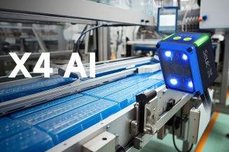 東集X4 AI工業(yè)讀碼器高速讀取鋁塑膜噴碼，助力鋰電池高效產(chǎn)線